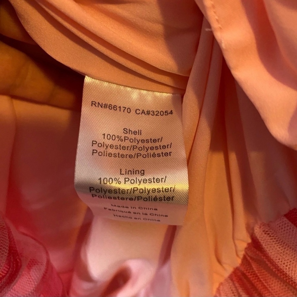 NWT Hutch Coral One-Shoulder Dress - Picture 6 of 7